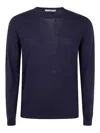 Nuur Long Sleeves Round Neck In Blue