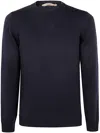 Nuur Crew-neck Sweater In Blue
