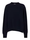 Nuur Long Sleeves Round Neck Sweater In Azul