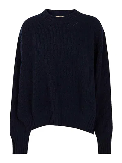 NUUR SUÉTER CUELLO REDONDO - AZUL