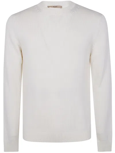 Nuur Long Sleeves Round Neck Sweater In Beige