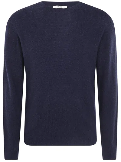 Nuur Long Sleeves Round Neck Sweater In Blue