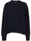 Nuur Long Sleeves Round Neck Sweater In Blue