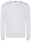 Nuur Long Sleeves Round Neck In White