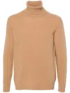 Nuur Roll-neck Sweater In Camel