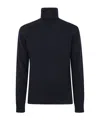 Nuur Long Sleeves Turtle Neck Sweater In Black