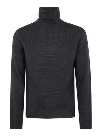 Nuur Long Sleeves Turtle Neck Sweater In Black