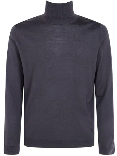 Nuur Long Sleeves Turtle Neck Sweater In Multi