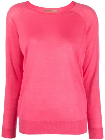NUUR LONG-SLEEVED KNITTED JUMPER