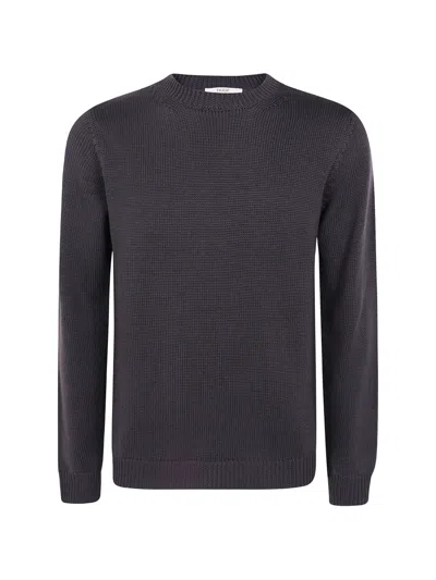 Nuur Long Sleeves Round Neck Sweater In Blue