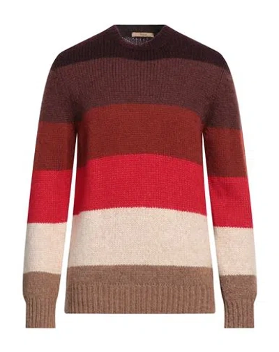 Nuur Man Sweater Light Brown Size 42 Baby Alpaca Wool, Nylon, Wool In Beige