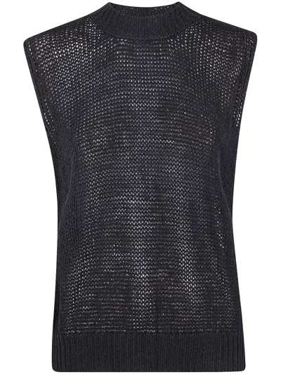 NUUR OPEN-KNIT TOP