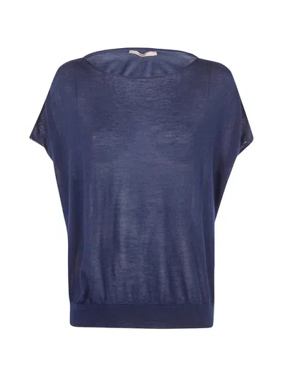 NUUR OVERSIZED SHORT SLEEVES T-SHIRT,261FXA02038 10 NAVY