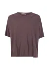 Nuur Oversized T-shirt In Brown