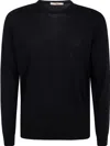 Nuur Long Sleeves Round Neck In Black  
