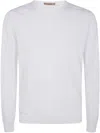 Nuur Long Sleeves Round Neck In White