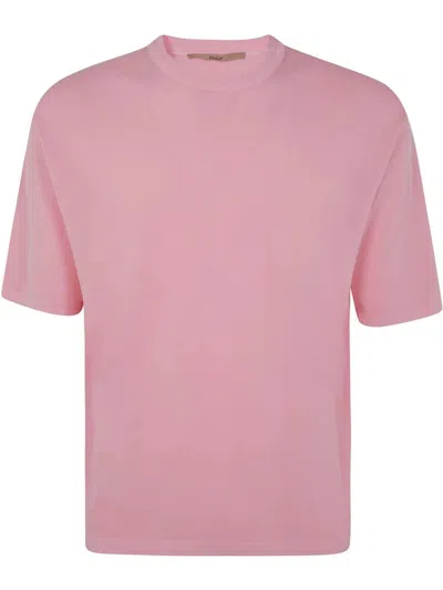 NUUR SHORT SLEEVES COMFY FIT ROUND NECK,RB11021 RB1130 PINK