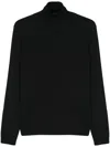 Nuur Roll-neck Merino Jumper In Black