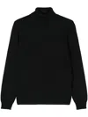 Nuur Roll-neck Merino Jumper In Black