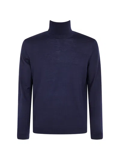 Nuur Long Sleeves Turtle Neck Sweater In Multi