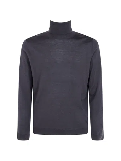Nuur Long Sleeves Turtle Neck Sweater In Multi