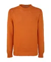 Nuur Regular Fit Round Neck Pullover In Orange