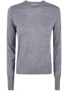 Nuur Round Neck ml Sweater In Gray