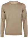 Nuur Round Neck Pullover In Brown