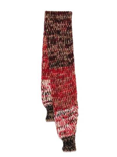 Nuur Scarf Mouline` In Brown