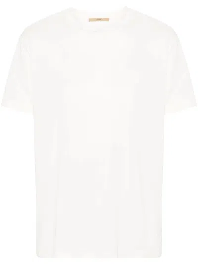Nuur Short-sleeve Cotton T-shirt In White