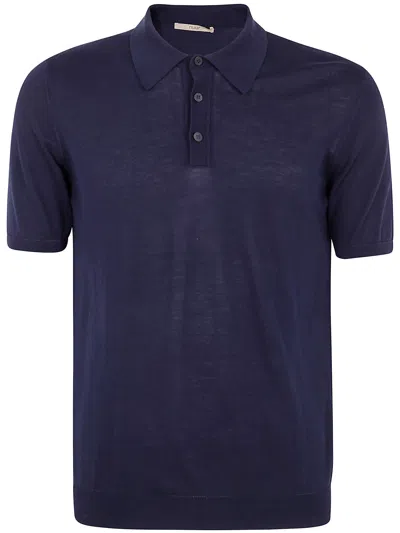 Nuur Short Sleeves Polo Shirt In Blue