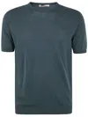Nuur Short Sleeves Round Neck In Green