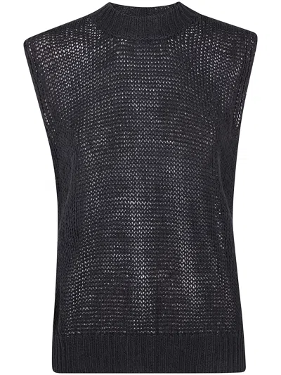 NUUR NUUR SLIPOVER WAISTCOAT ROUND NECK SLEEVELESS