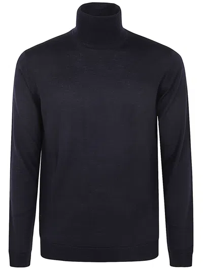 Nuur Long Sleeves Turtle Neck Sweater In Black