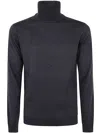 Nuur Turtle Neck Pullover In Grey
