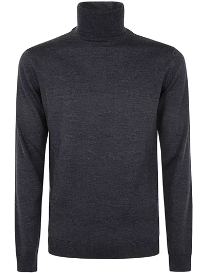 Nuur Turtle Neck Pullover In Gray