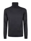 Nuur Turtle Neck Pullover In Grey