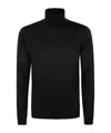 Nuur Turtleneck Sweater In Black