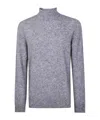 Nuur Long Sleeves Turtle Neck Sweater In Gray