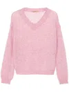 NUUR V NECK OVER SWEATER