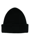 Nuur Wool Hat Double Flap In Black