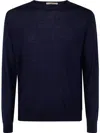 Nuur Long Sleeves Round Neck In Blue