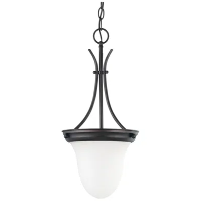 Nuvo Lighting 1 Light; 10 In.; Pendant With Frosted White Glass