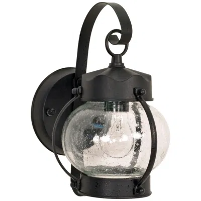 Nuvo Lighting 1 Light; 11 In.; Wall Lantern; Onion Lantern With Clear Seed Glass