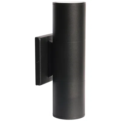 Nuvo Lighting 2 Light; Led Large Up And Down Sconce Fixture; Black Finish; 20w; 120/277v