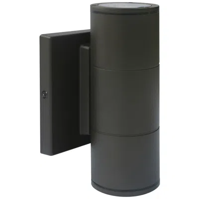 Nuvo Lighting 2 Light; Led Small Up And Down Sconce Fixture; Bronze Finish; 10w; 120/277v