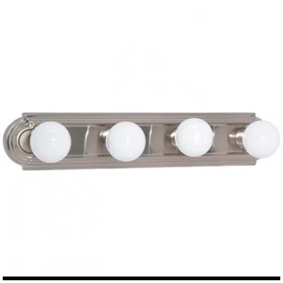 Nuvo Lighting 4 Light; 24 In.; Vanity; Racetrack Style