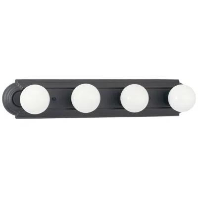 Nuvo Lighting 4 Light; 24 In.; Vanity Racetrack Style