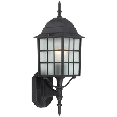 Nuvo Lighting Adams 1 Lgt 18" Outoor Wall In Black