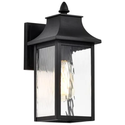 Nuvo Lighting Austen Outdoor Small Wall Lantern; 1 Light; Matte Black Finish